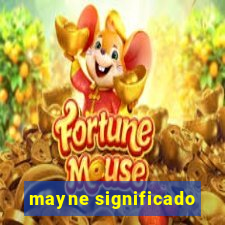 mayne significado